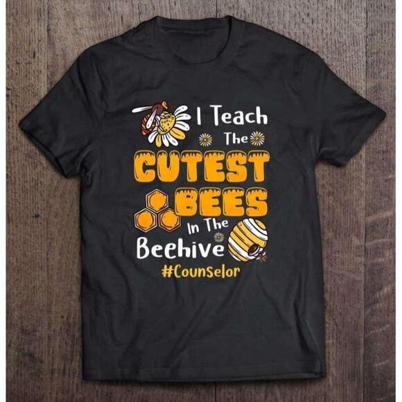 Other - School Counselor Life Teach Bees Beehive Humor Unisex T-Shirt